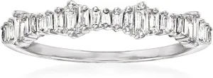 Ross-Simons 0.20 ct. t.w. Baguette Diamond Ring in 14kt Gold