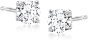 Ross-Simons 0.33 ct. t.w. Lab-Grown Diamond Stud Earrings in Sterling Silver
