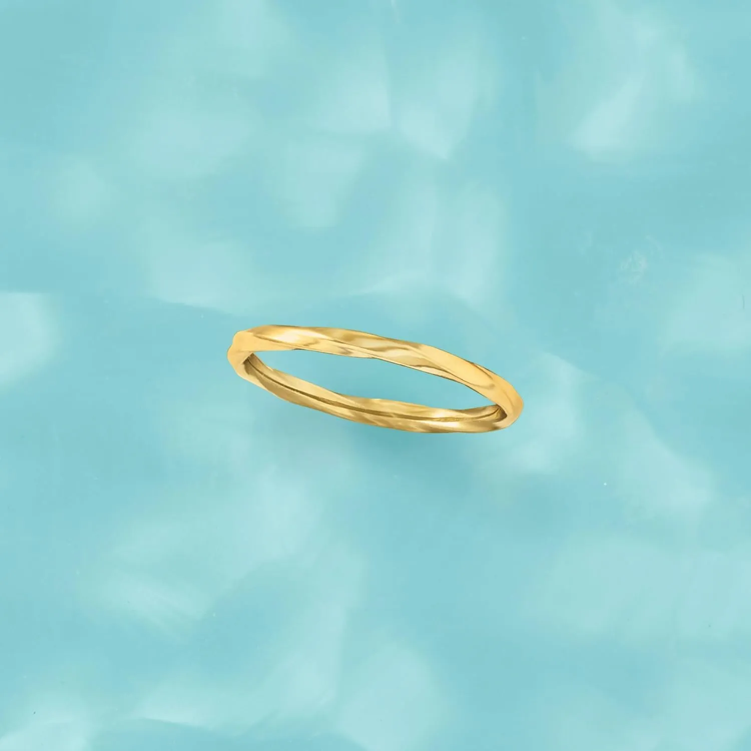 Ross-Simons 18kt Yellow Gold Twisted Ring
