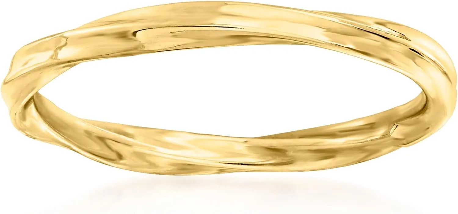 Ross-Simons 18kt Yellow Gold Twisted Ring