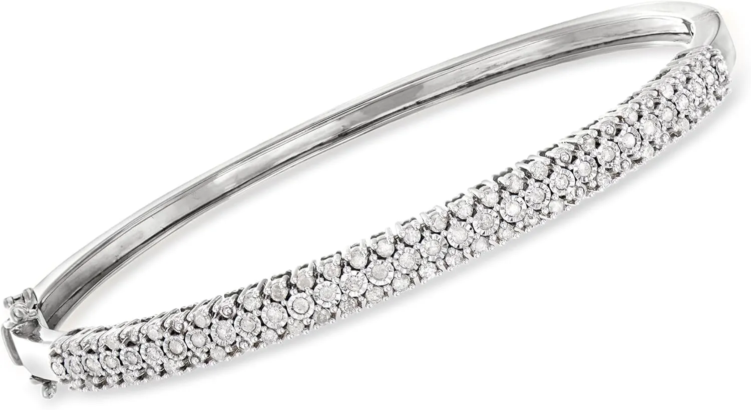 Ross-Simons 75 ct. t.w. Diamond Bangle Bracelet
