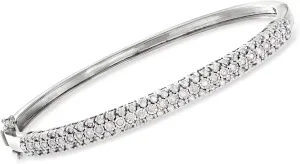 Ross-Simons 75 ct. t.w. Diamond Bangle Bracelet