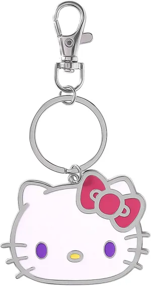 SALLY ROSE Hello Kitty Keychains Cute Official License, Enamel-Plated Fashion Sanrio Keychain with Lobster Clip Bag Charms