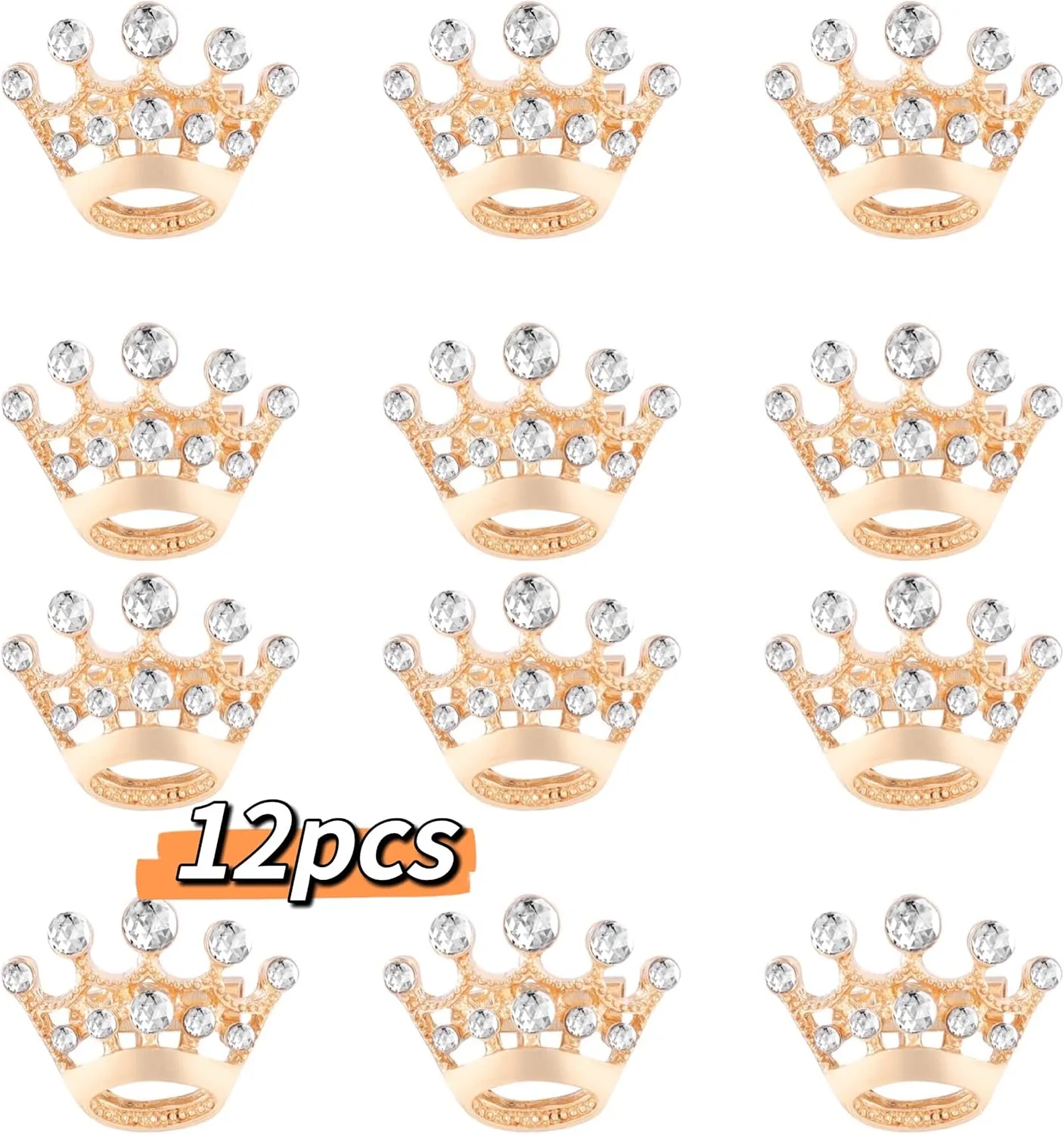 Small Crown Brooch pins for women fashion Rhinestone Gold Silver Crown Brooch for men