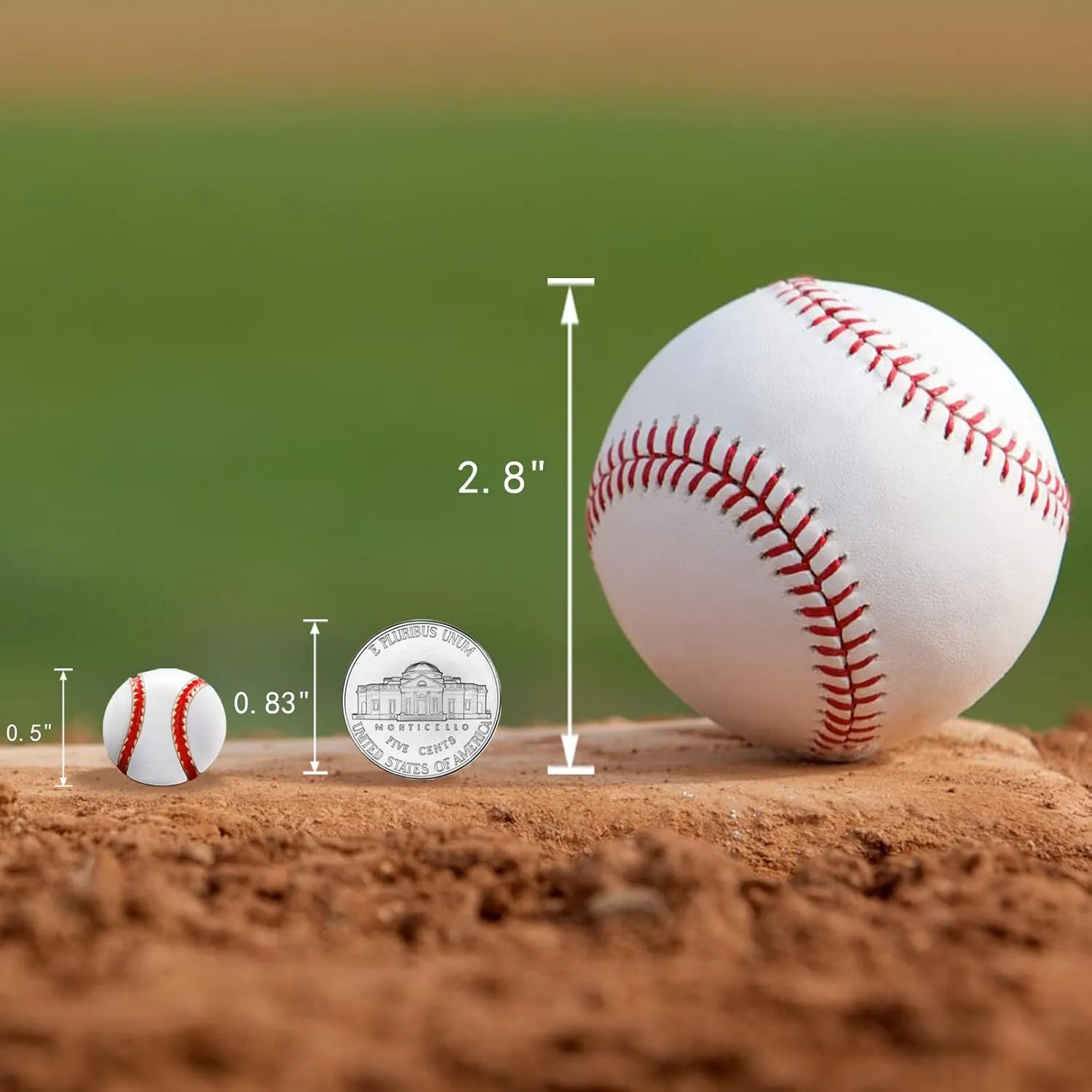 SmileBelle Sterling Silver Sports Earrings, Hypoallergenic Volleyball Earrings, Soccer, Basketball Jewelry Baseball Golf Stud for Women Mom as Sports Fan Senior Night Gift Teen Stuff Accessories
