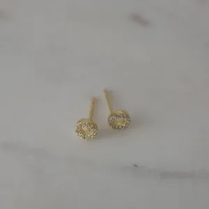 SOPHIE - Sparkle Oh Studs - Gold/Clear SOPHIE - Sparkle Oh Studs - Gold/Clear