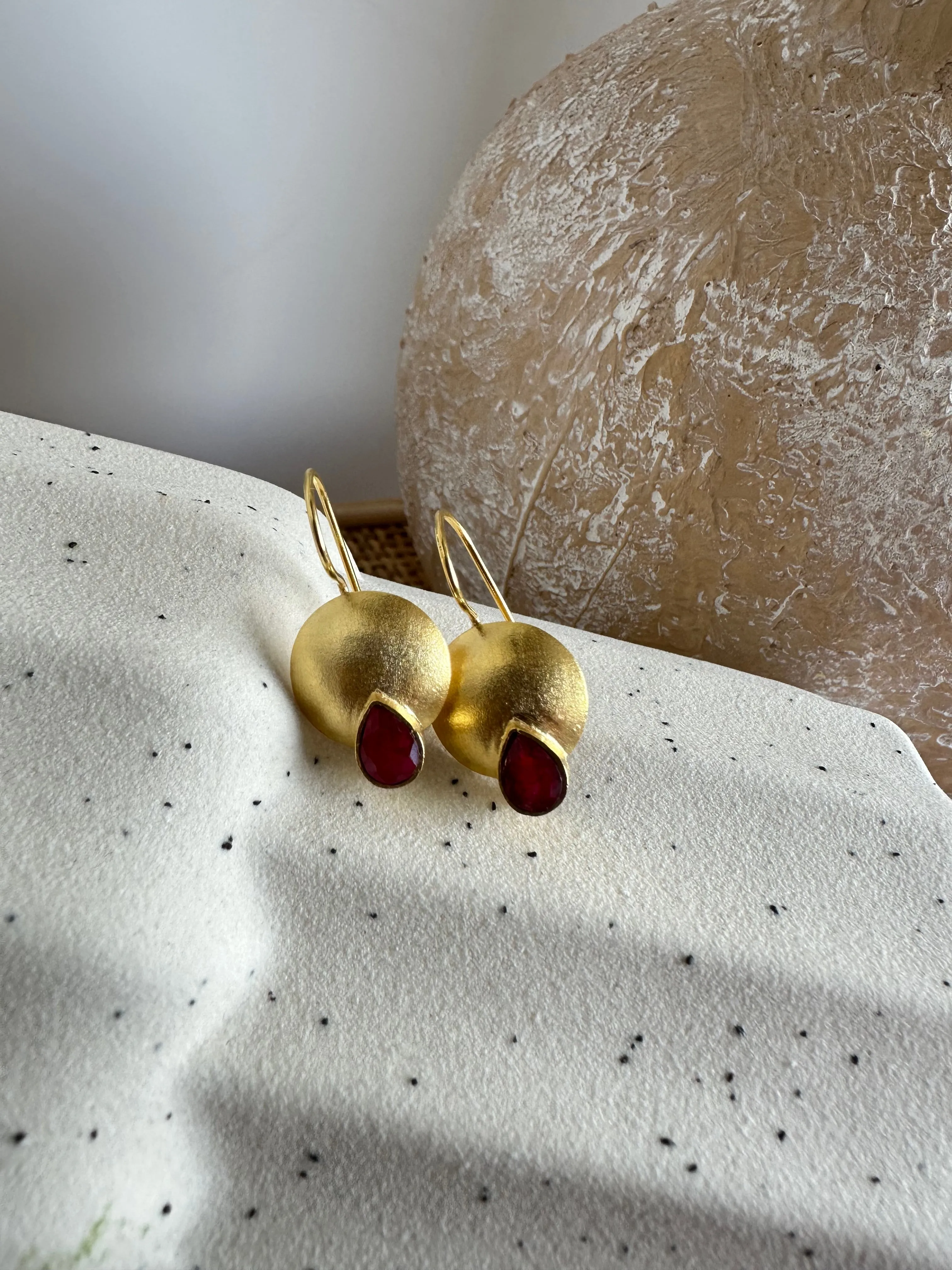 Tear Droplet ~ Ruby