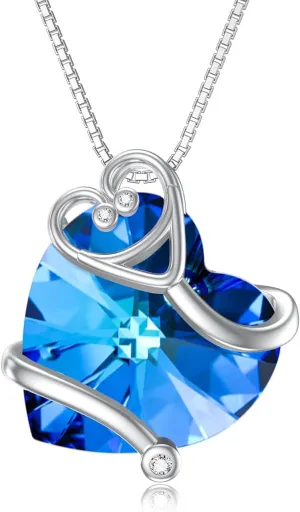 TOUPOP Gifts for Nurse 925 Sterling Silver Nurse Necklace Doctor Nursing Themed Pendant with Crystal RN Medical Caduceus Jewelry Nurse Gifts for Women Student Mom Birthday Graduation