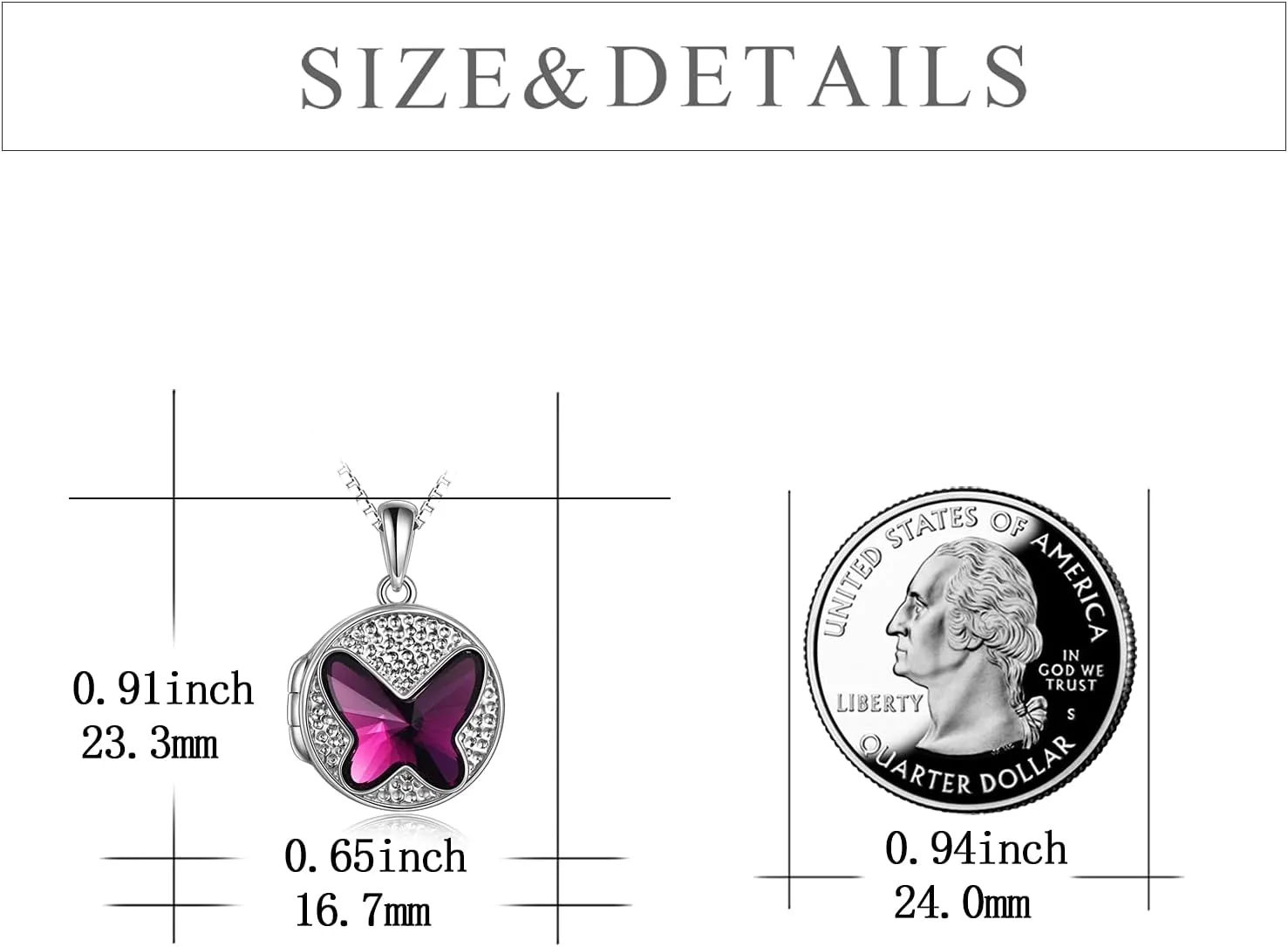 TOUPOP Unicorn/Animal/Tree/Flower Pendant Necklace for Women Girls 925 Sterling Silver Trendy Crystal Jewelry Christmas Birthday Gifts for Mom Daughter Her