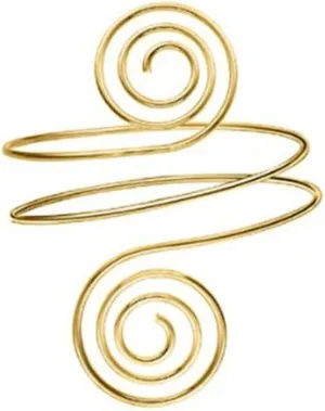 Upper Arm Bracelet Band Cuff Bangle Coil Bracelet butterfly flower Gold Armband Boho Jewelry for Women