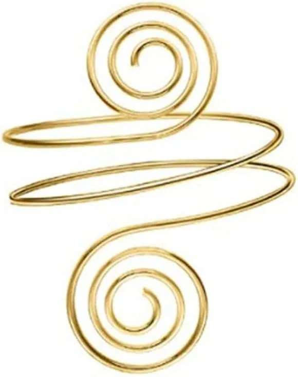 Upper Arm Bracelet Band Cuff Bangle Coil Bracelet butterfly flower Gold Armband Boho Jewelry for Women