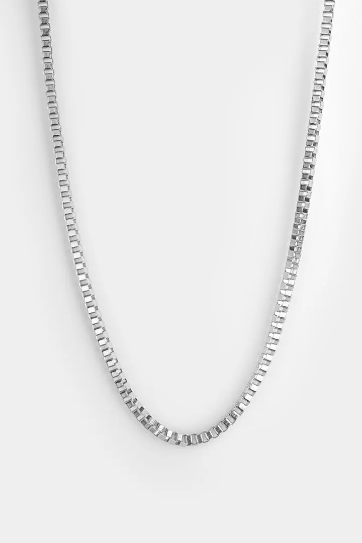 Venetian Link Chain -  Silver