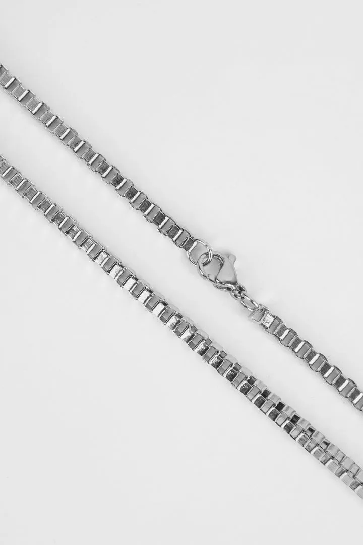 Venetian Link Chain -  Silver