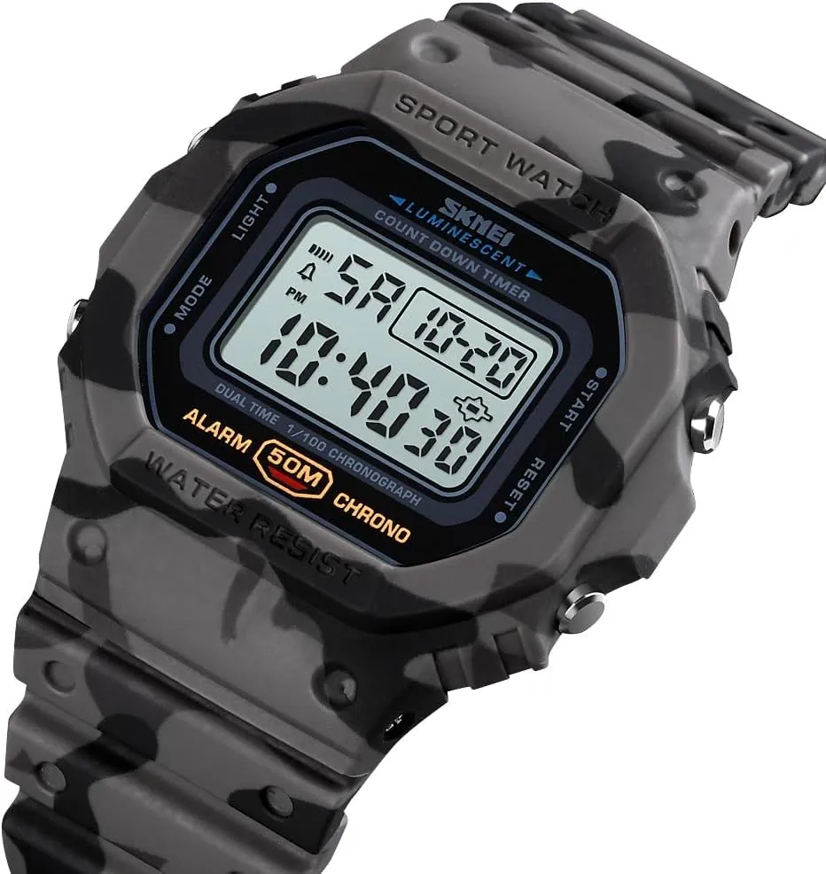 VIGOROSO Digital Watch for Women, Mens Digital Watch Men Waterproof Watches for Men Womens Watch