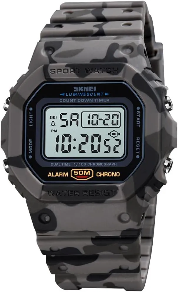 VIGOROSO Digital Watch for Women, Mens Digital Watch Men Waterproof Watches for Men Womens Watch