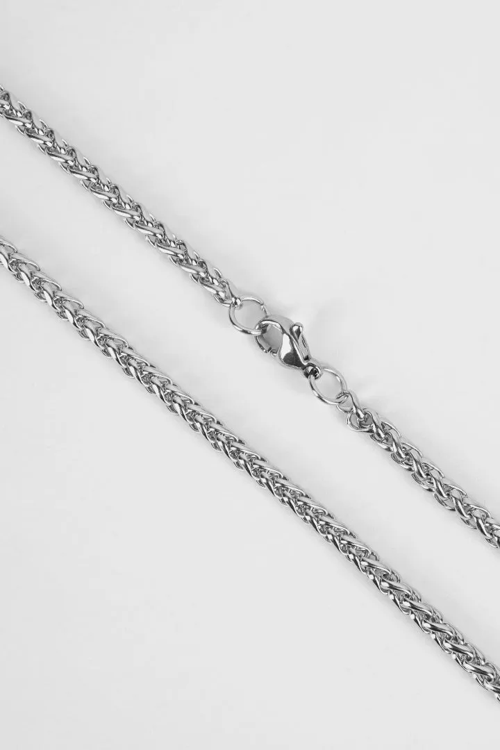 Wheat Link Chain - Silver