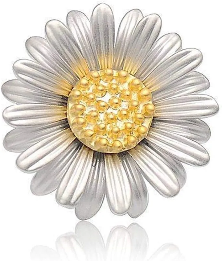 Women Brooch pins brooches for Women,Cute and Simple Shirt Accessories, Daisy Brooch,for Women, Girls, Ladies Fashion brooches
