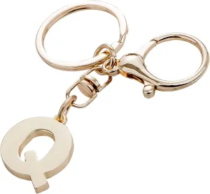 Zugzwang Key Chains Women - Cute Keychain for Car Keys, Gold Letter A-Z Keychains for Women