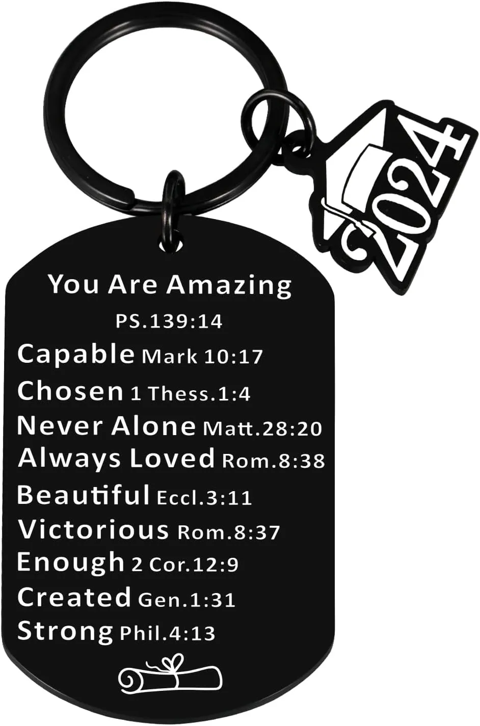 ZZP 2024 College Graduation Gifts for Men, Gifts for College Boy, Graduation Keychain, End of Year Gifts, Nurse Graduation Gifts 2024 for Women Men Master Graduates Gifts for Teens Boys Girls